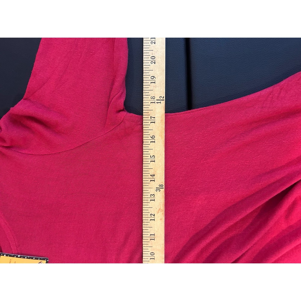 Mountain Mamas Brick Red Flowy Tunic Size Small/Medium Boho Casual - Picture 6 of 7
